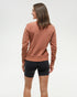 Tentree Women's Elm Crew - Clay Tile