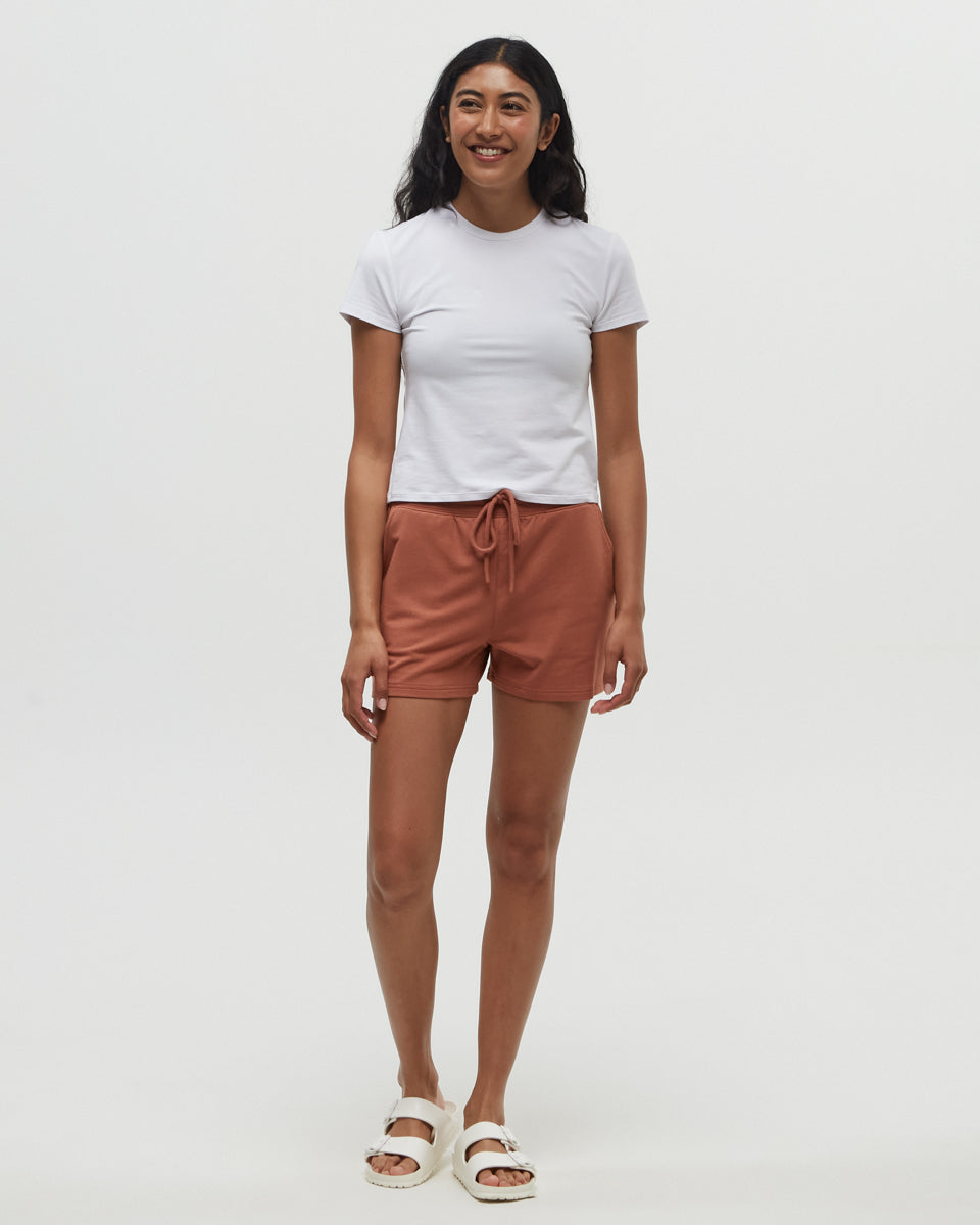 Tentree Women's Fulton Short - Clay Tile