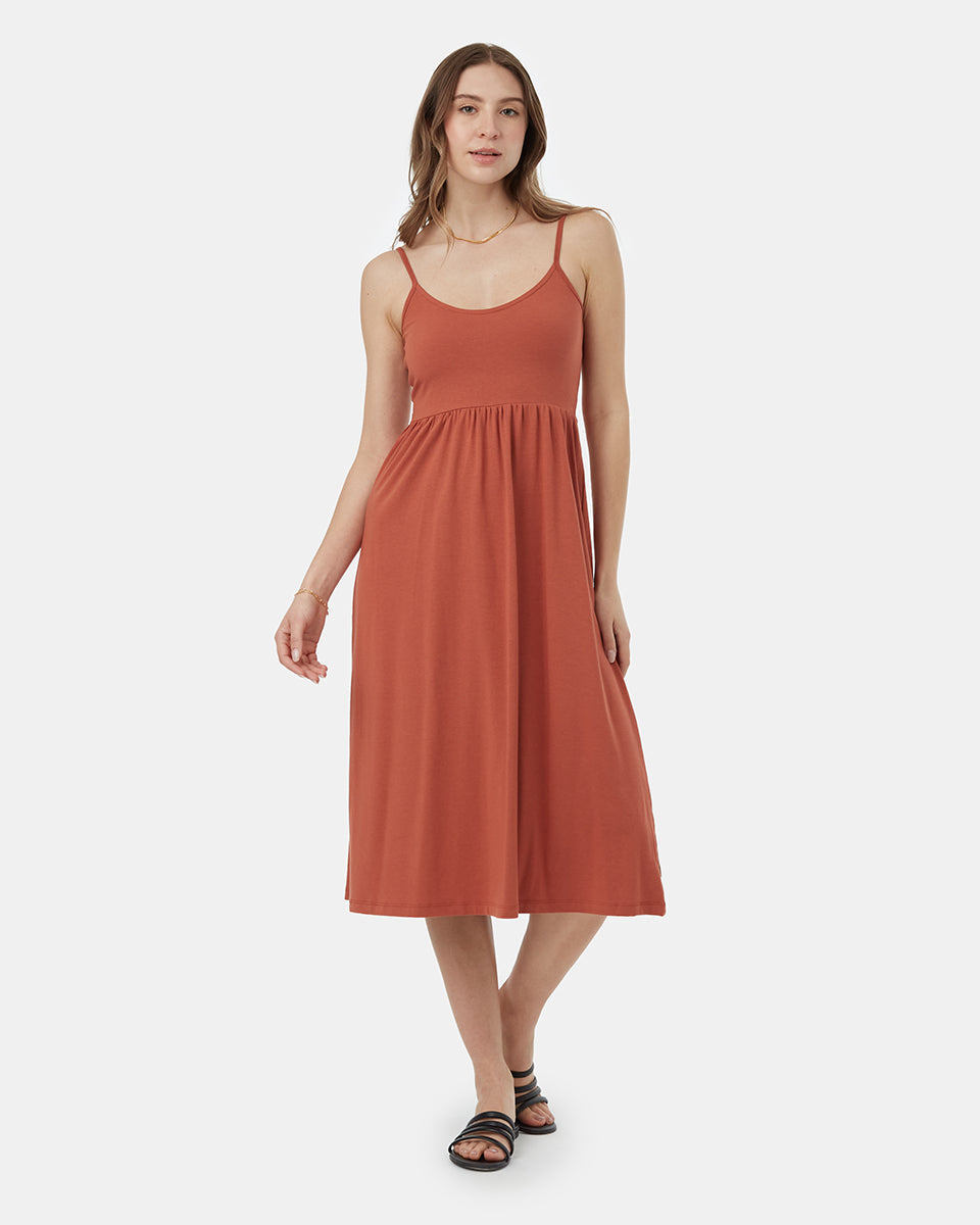 Tentree Women's Modal Sunset Dress - Baked Clay