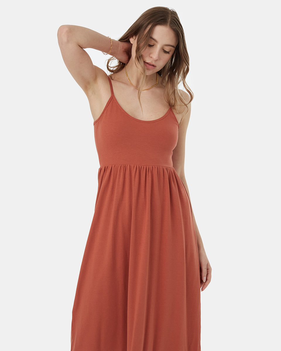 Tentree Women's Modal Sunset Dress - Baked Clay