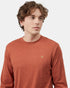 Tentree TreeBlend Baker Longsleeve - Baked Clay Heather