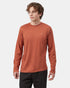 Tentree TreeBlend Baker Longsleeve - Baked Clay Heather