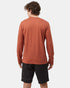Tentree TreeBlend Baker Longsleeve - Baked Clay Heather