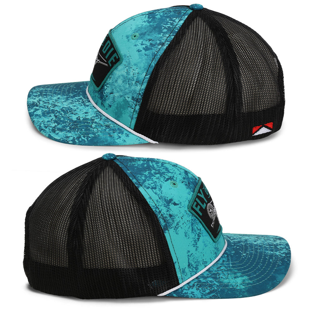 Fly or Die Hat Fly Fishing Mesh Back Rope Cap by Paramount Outdoors