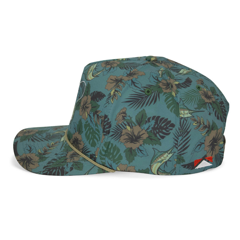 Mezcal Saltwater Fishing Trucker Hat Rope Cap by Paramount Outdoors