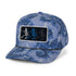 Dancing Skeletons Fly Fishing Trucker Tie Dye Rope Cap by Paramount Outdoors