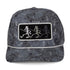 Dancing Skeletons Fly Fishing Trucker Tie Dye Rope Cap by Paramount Outdoors
