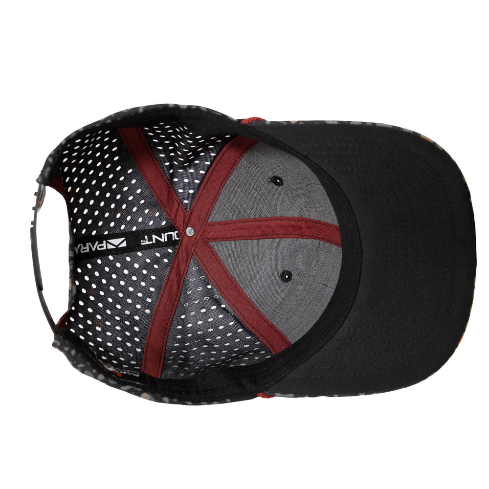 Big Foot Squatch Perforated Fishing 6-Panel Rope Cap by Paramount Outdoors