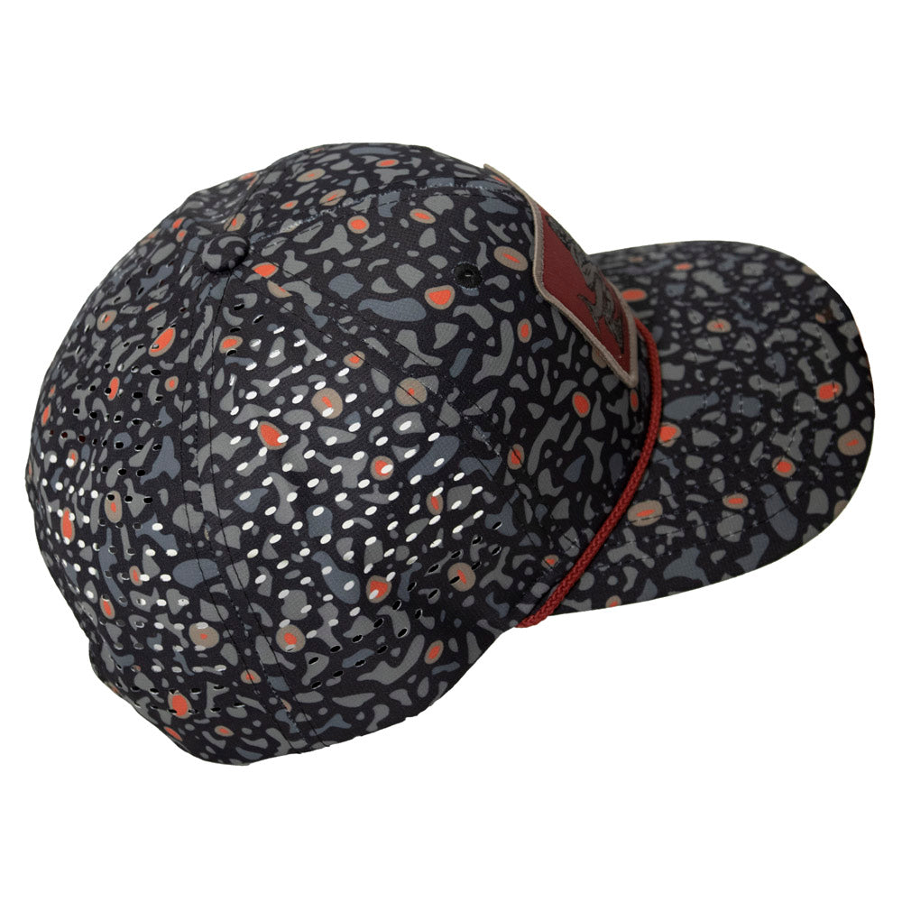 Big Foot Squatch Perforated Fishing 6-Panel Rope Cap by Paramount Outdoors