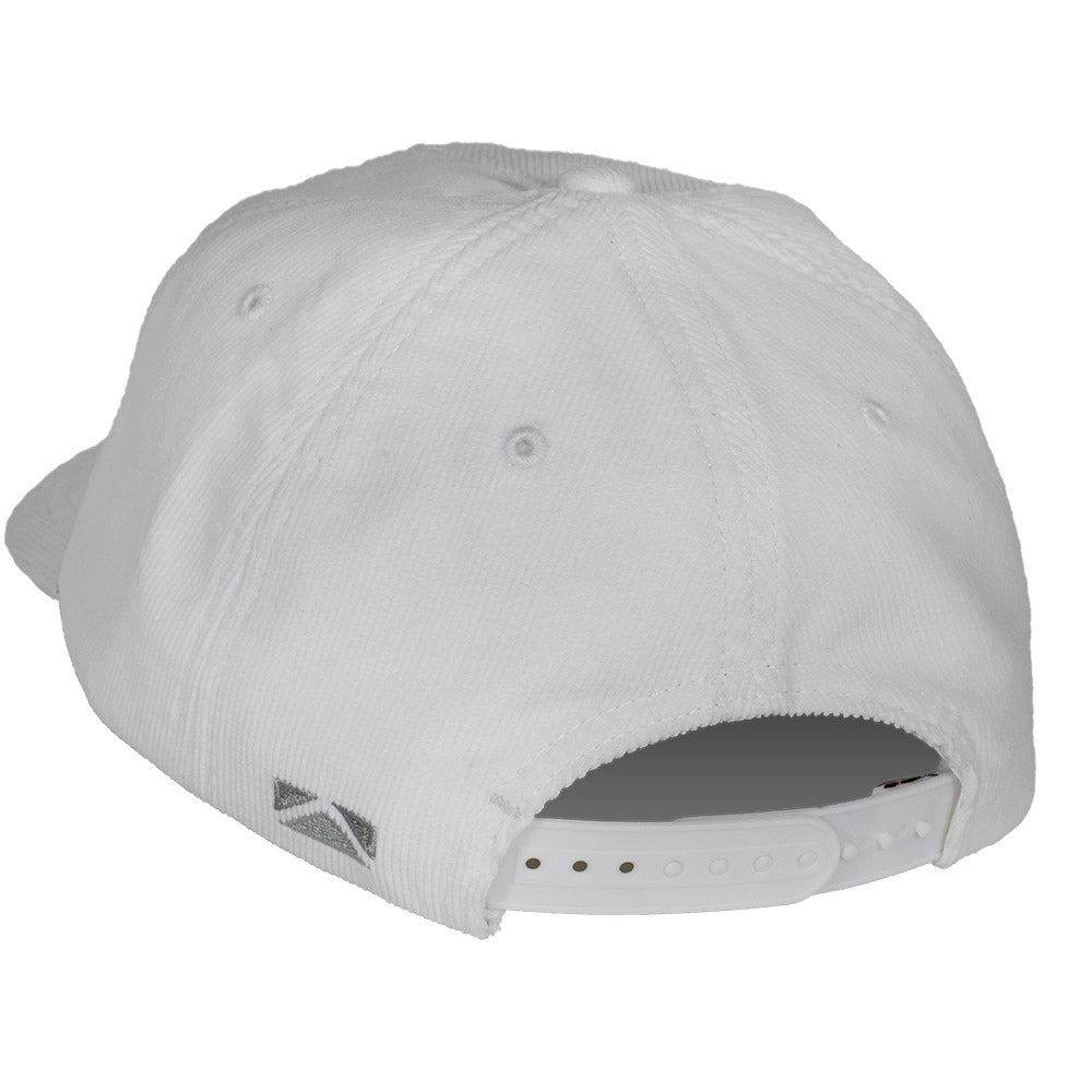Snow Goose on Corduroy Vintage 5-Panel Trucker by Paramount Outdoors