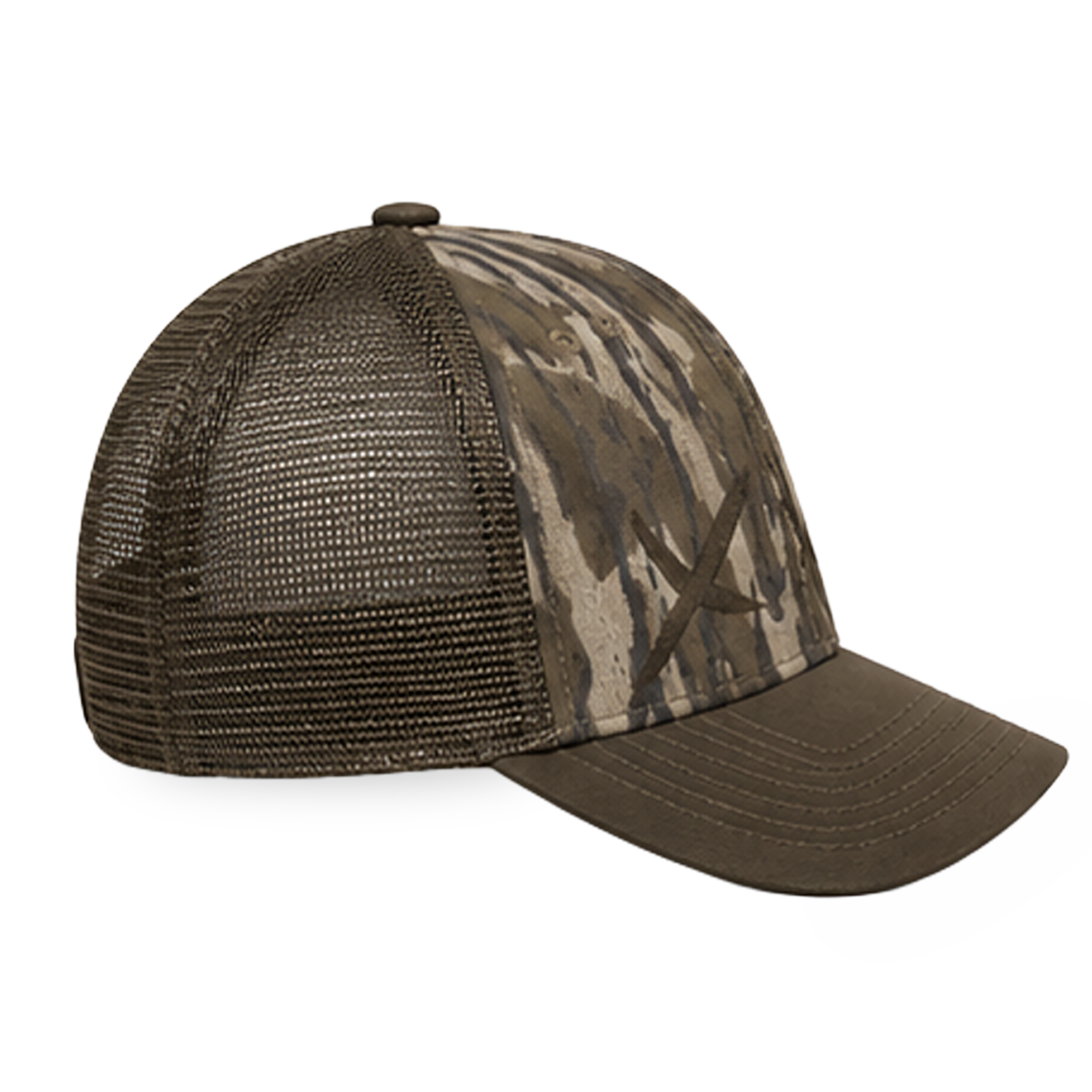 Paramount Outdoors Camo Turkey Tracks Trucker Cap – product view 2