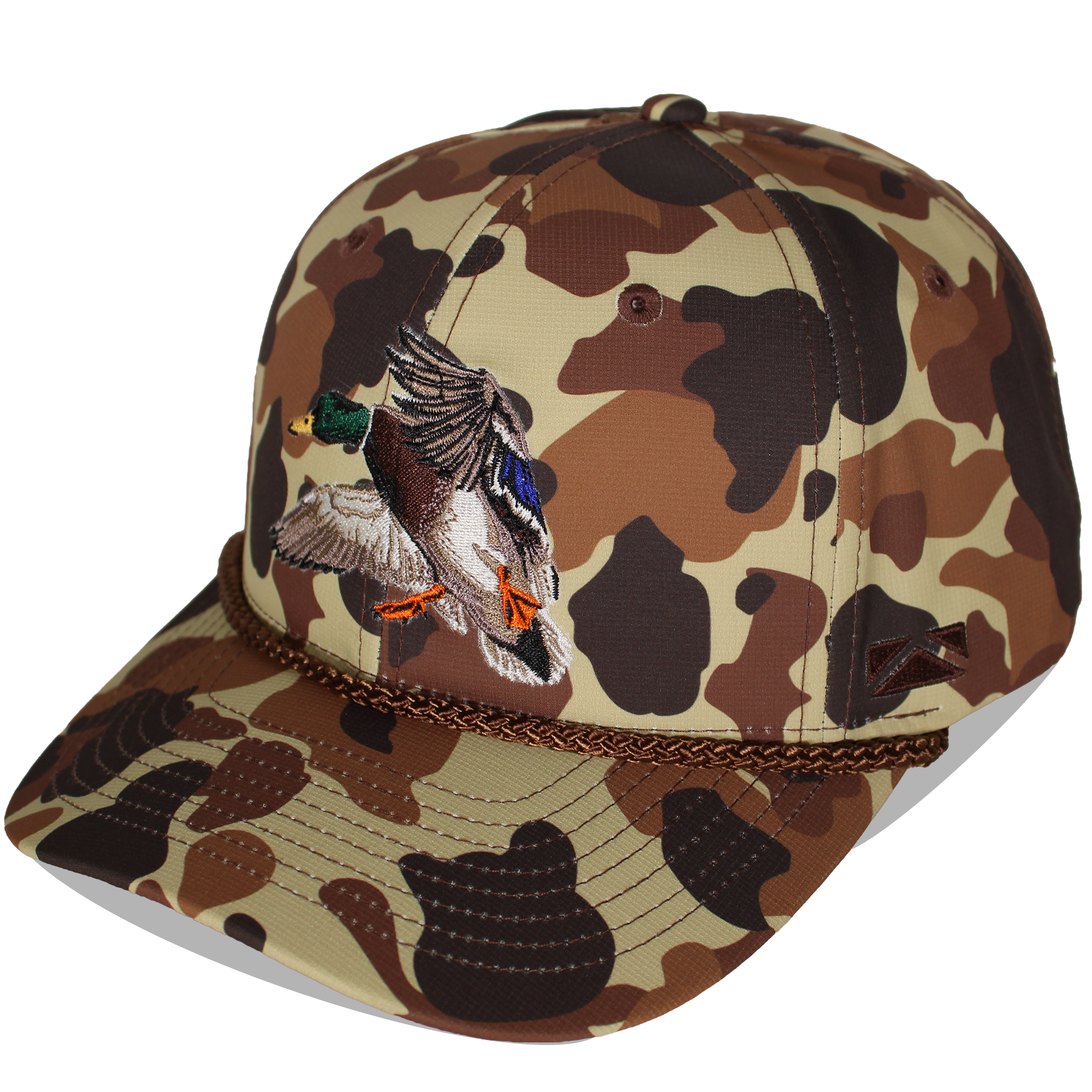 Paramount Outdoors Landing Mallard 6-Panel Performance Rope Cap – product view 2