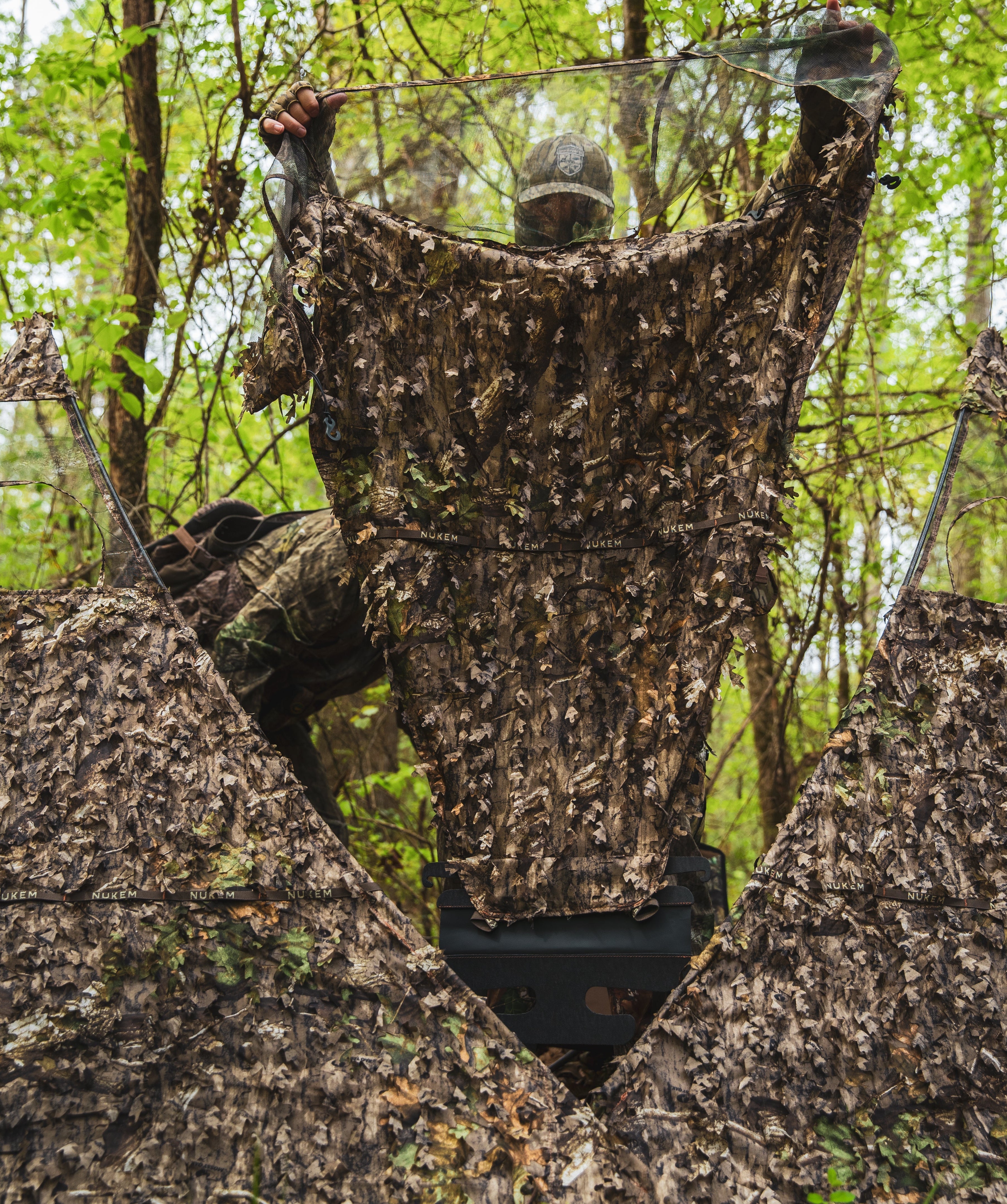 Nukem Double Up System - Mossy Oak Country Roots 3D Leafy – product image 4