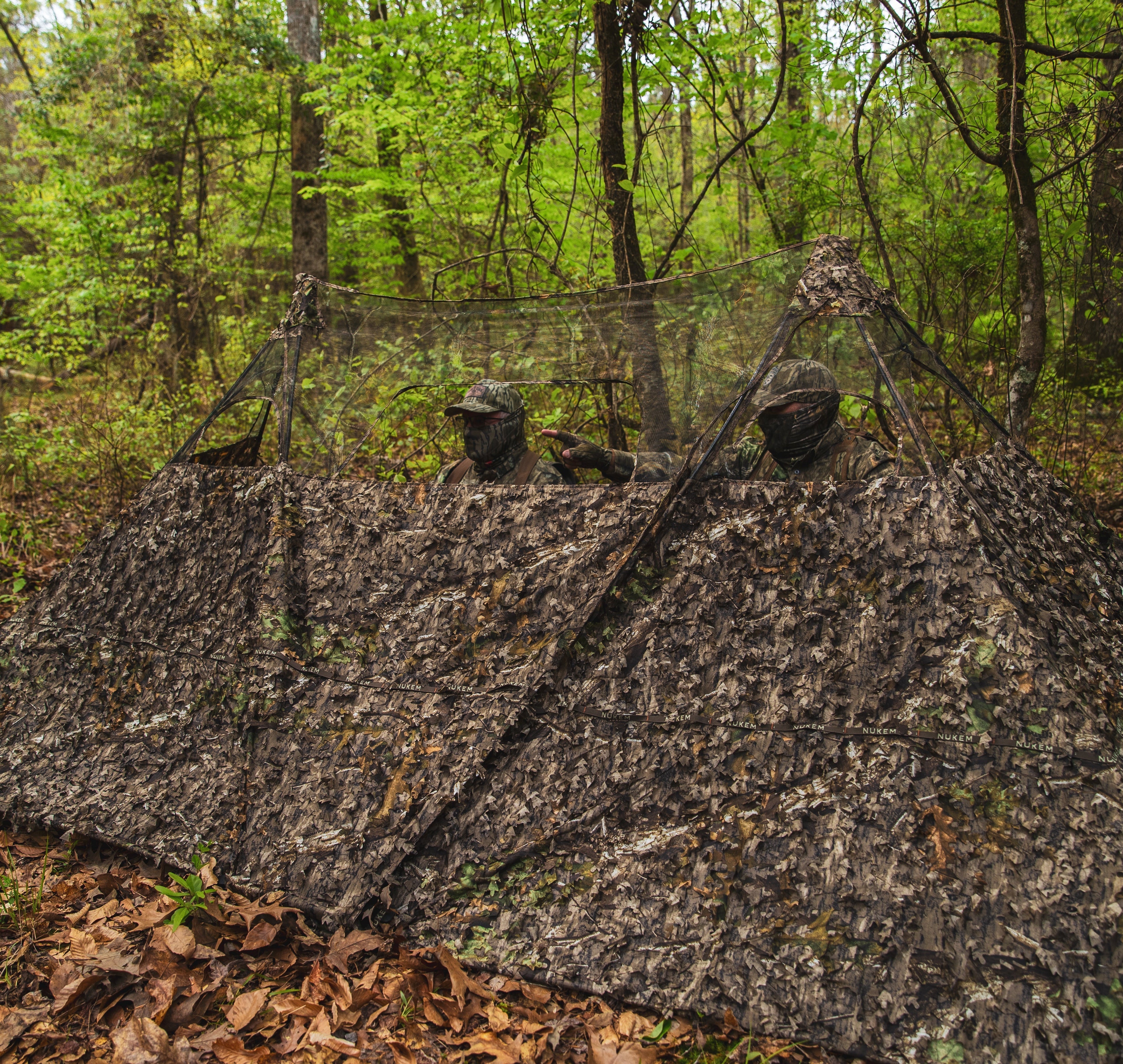 Nukem Double Up System - Mossy Oak Country Roots 3D Leafy – product image 1