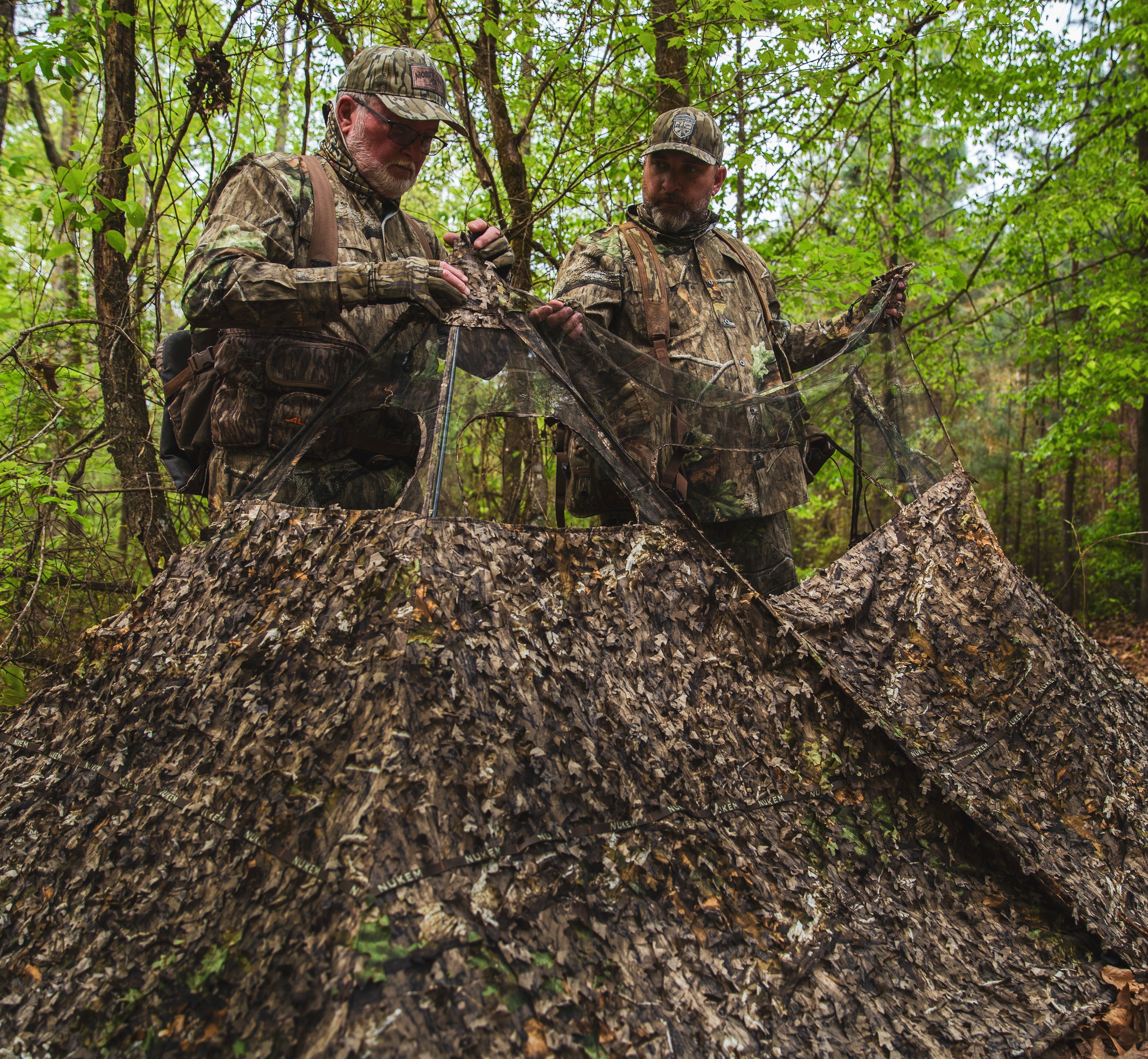 Nukem Double Up System - Mossy Oak Country Roots 3D Leafy – product image 3