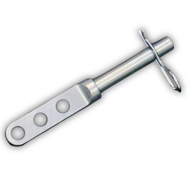 Rack Pulley Pin - Fits 2" & 3" Racks With 5/8" or 1" Hole by F and F Steel