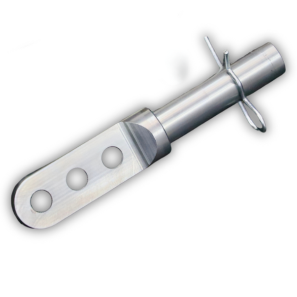Rack Pulley Pin - Fits 2" & 3" Racks With 5/8" or 1" Hole by F and F Steel