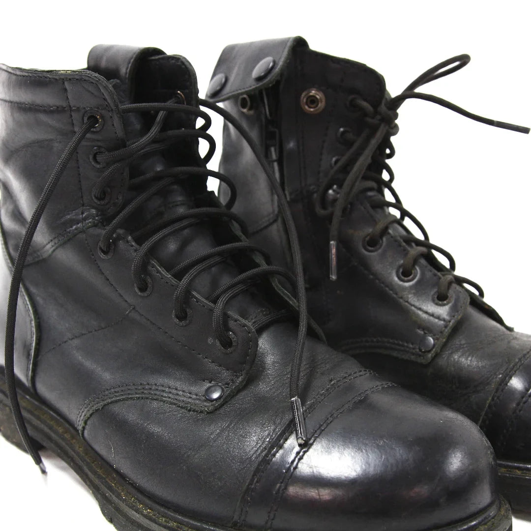Recycled Firefighter Paracord Boot Laces — product view 5