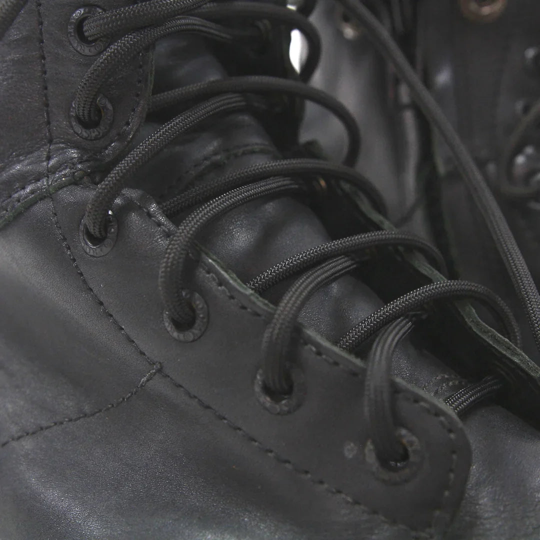 Recycled Firefighter Paracord Boot Laces — product view 6