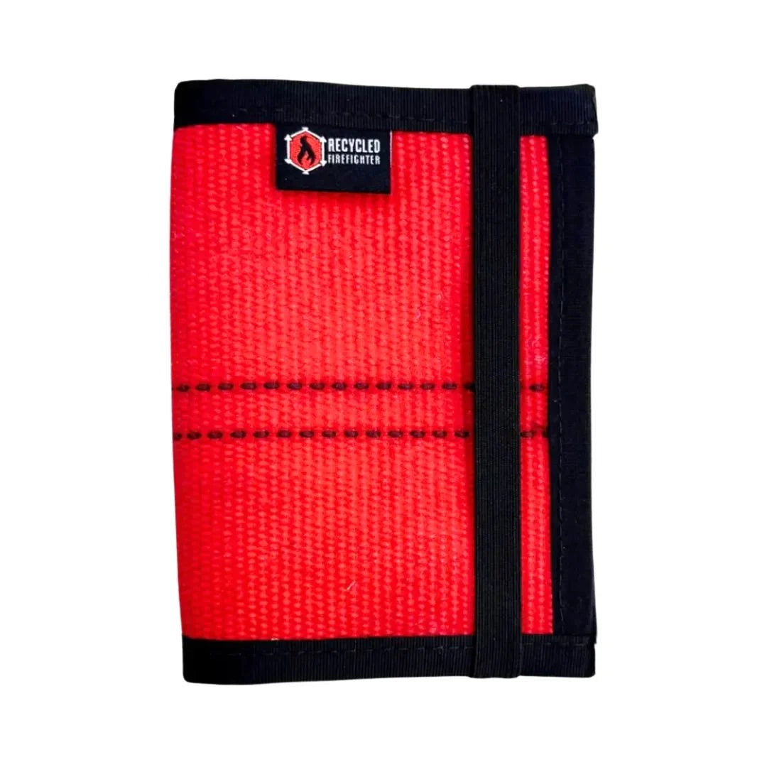 Recycled Firefighter Passport Notebook Wallet – Firehose Edition — product view 3