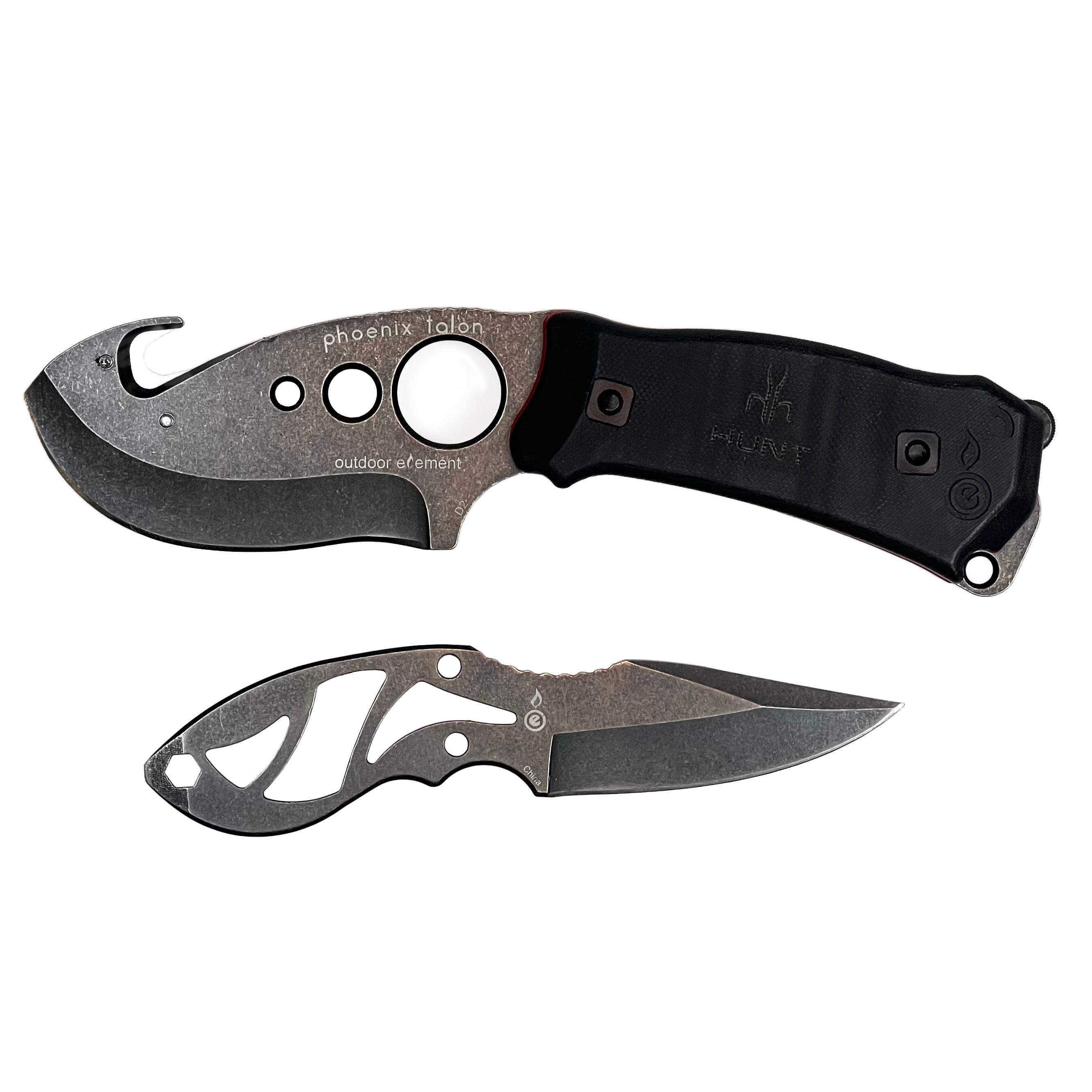 Outdoor Element Phoenix Combo Hunting Survival Knife Set