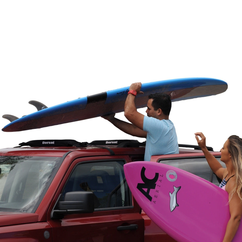 DORSAL Surfboard Car Soft Racks - Padded System, Strap Up to 3 Boards on Car Roof - view 5