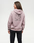 Tentree Women's Clifftop Hoodie - Vintage Mauve Meteorite Black