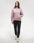 Tentree Women's Clifftop Hoodie - Vintage Mauve Meteorite Black