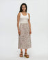 Tentree Women's Yaletown Skirt - Pink Sand Watercolour Floral