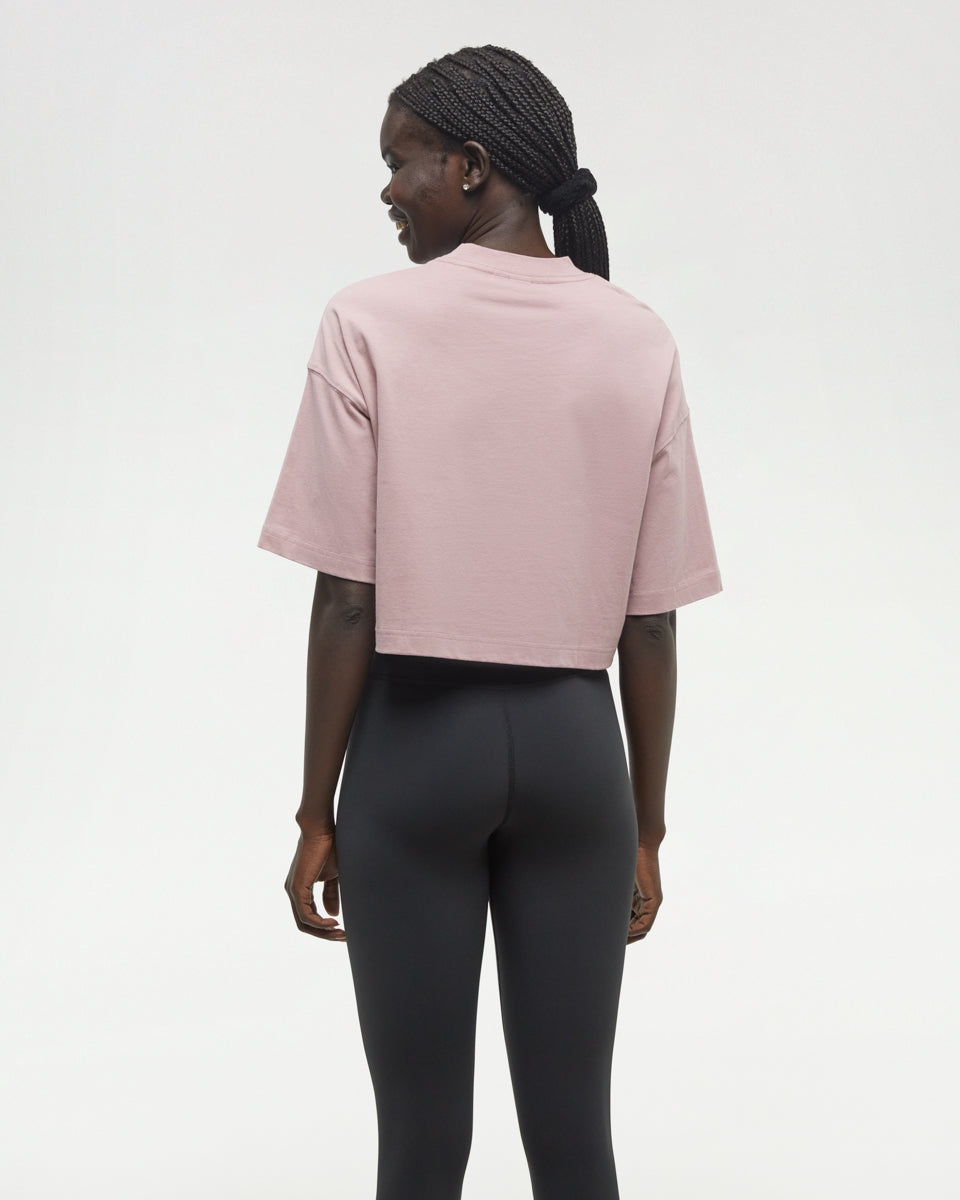 Tentree Women's Laurelwood Crop T-Shirt - Vintage Mauve