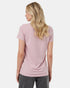 Tentree Women's Plant Club T-Shirt - Dawn Pink Heather Cloud White