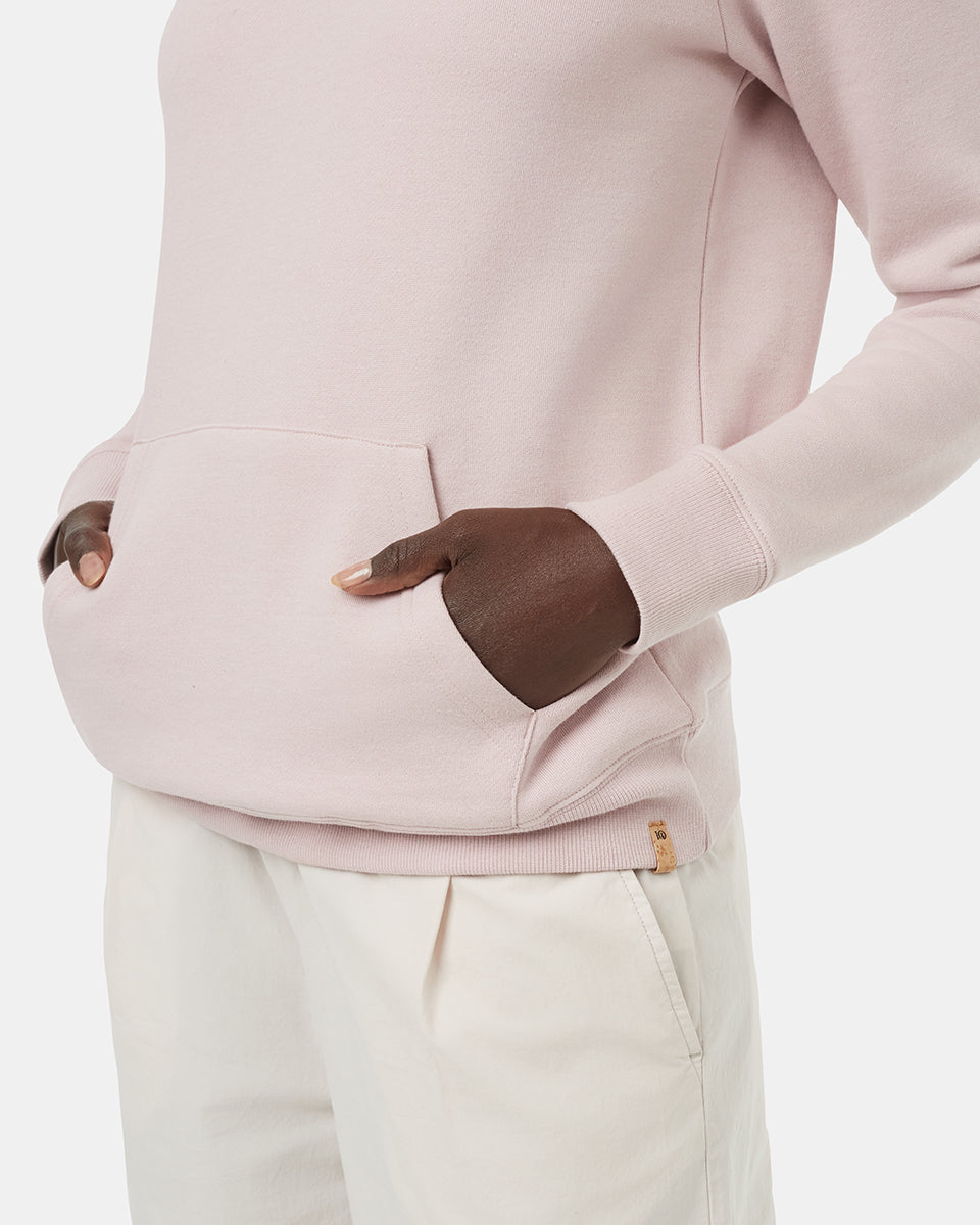 Tentree Women's Juniper Hoodie - Violet Haze Heather White
