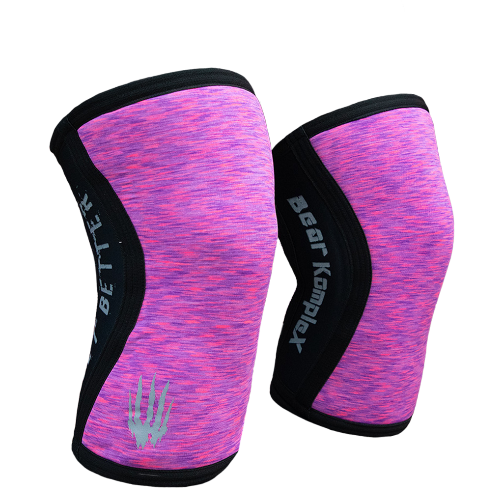 Bear KompleX Knee Sleeves - Pink Heather by Bear KompleX