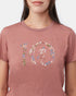 Tentree Wildfields Ten T-Shirt - Burlwood Pink Heather