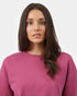 Tentree Organic French Terry Crew - Orchid Flower