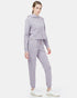 Tentree French Terry Cropped Hoodie - Purple Ash