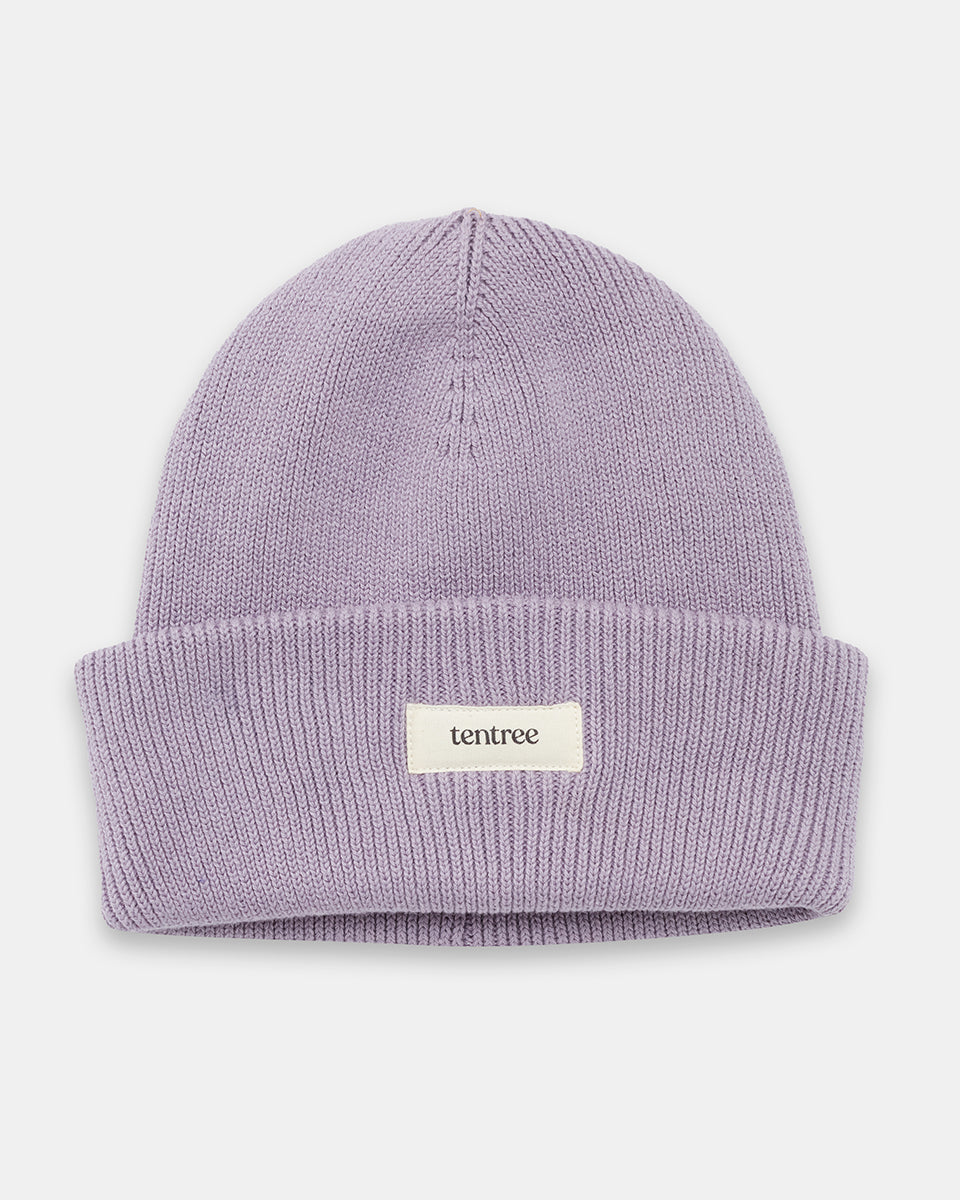 Tentree Alden Beanie - Purple Ash
