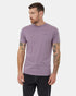 Tentree Men's Embroidered Ten T-Shirt - Purple Ash Heather Cadet