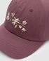 Tentree Vine Floral Peak Hat - Mauve Stone Pale Oak