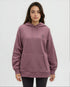 Tentree Women's Understory Oversized Hoodie - Mauve Stone Meteorite Black
