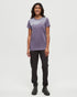 Tentree Women's Juniper T-Shirt - Smokey Violet Heather White