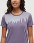 Tentree Women's Juniper T-Shirt - Smokey Violet Heather White