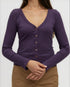 Tentree Women's Dakota Longsleeve - Plum Royale