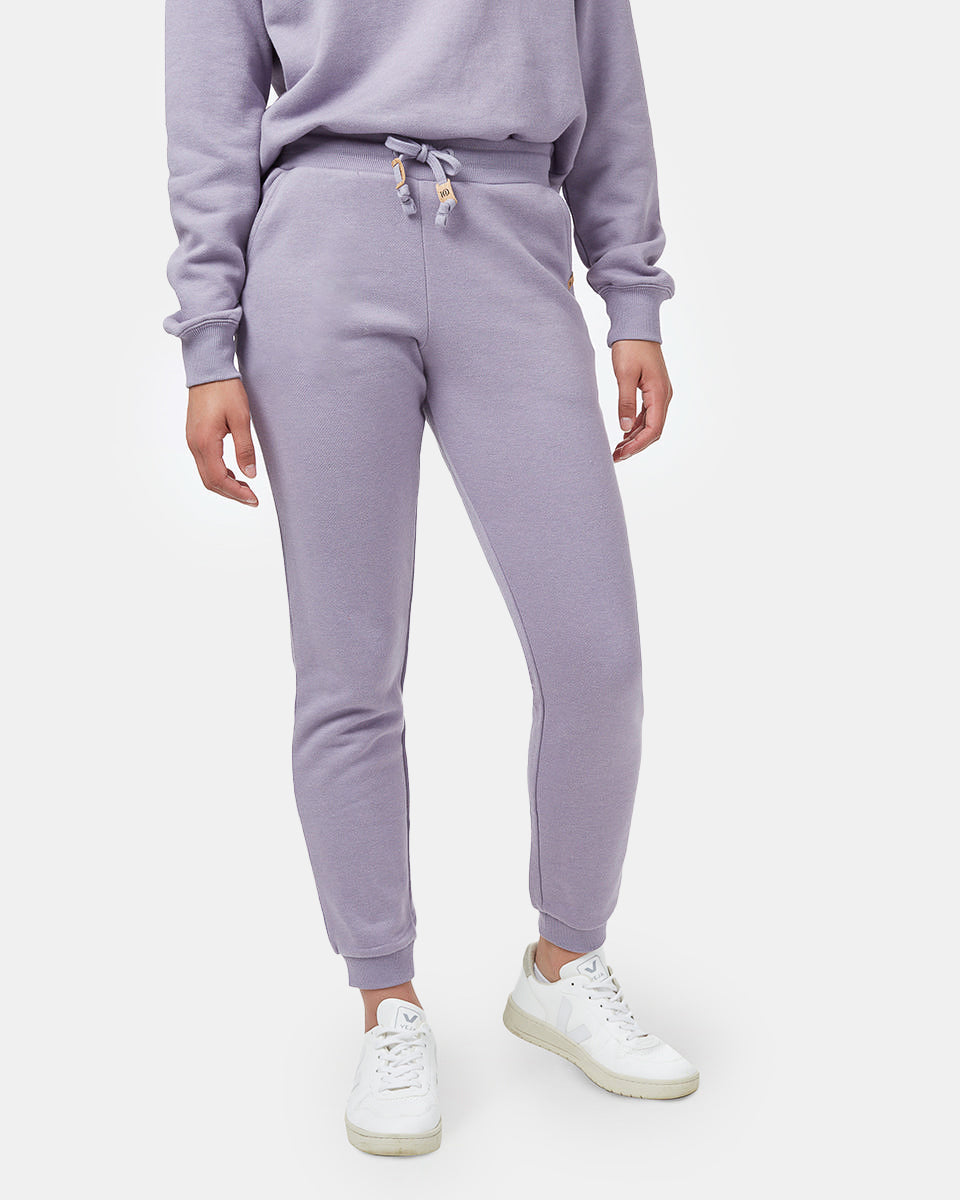Tentree TreeFleece Bamone Sweatpant - Purple Ash