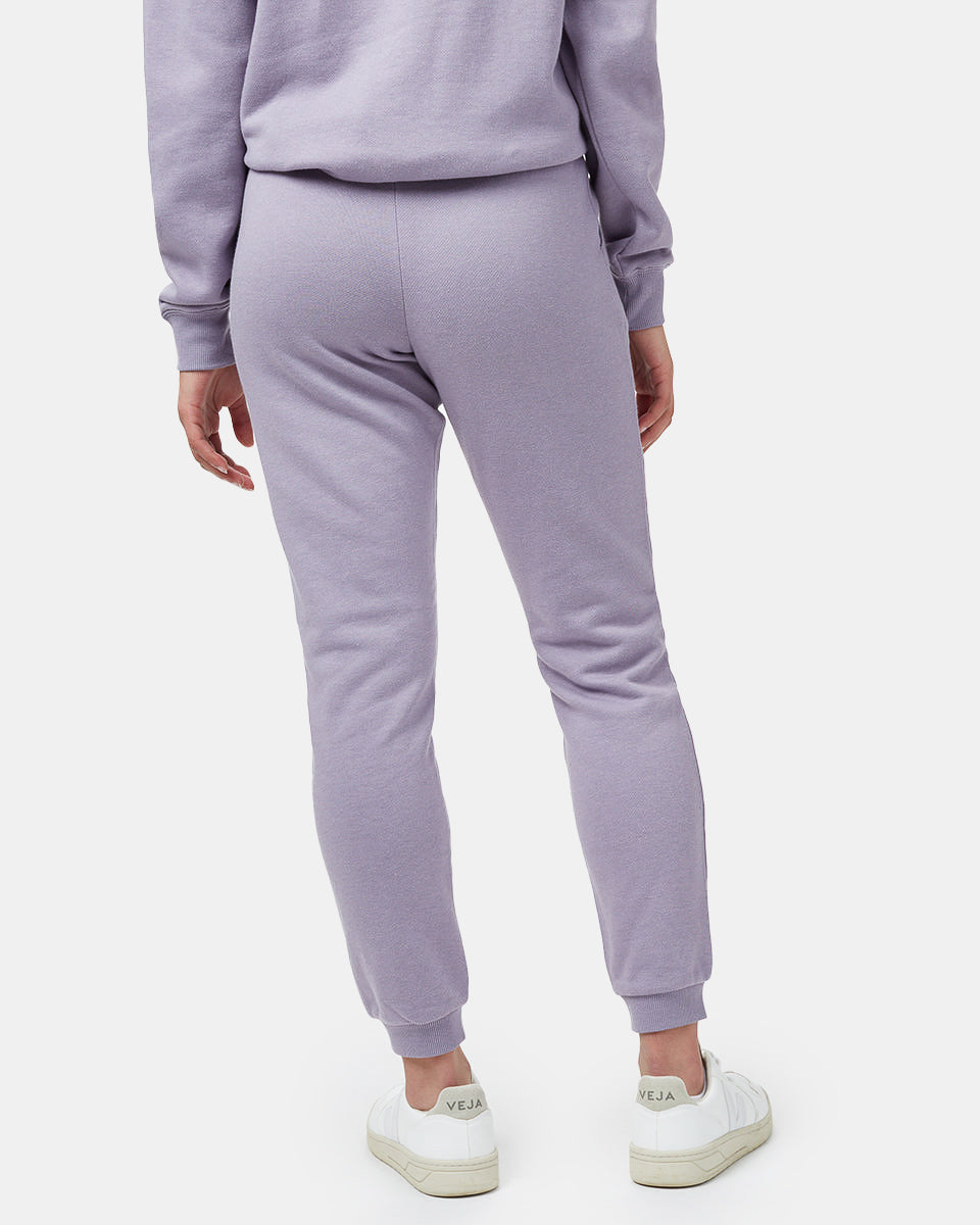 Tentree TreeFleece Bamone Sweatpant - Purple Ash