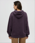 Tentree Women's Field Foliage Hoodie - Plum Royale Pale Oak