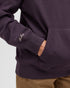 Tentree Women's Field Foliage Hoodie - Plum Royale Pale Oak