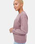 Tentree Women's Palm Sunset Embroidery Crew - Twilight Mauve