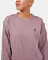Tentree Women's Palm Sunset Embroidery Crew - Twilight Mauve
