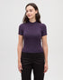 Tentree Women's Whitney Mockneck - Plum Royale
